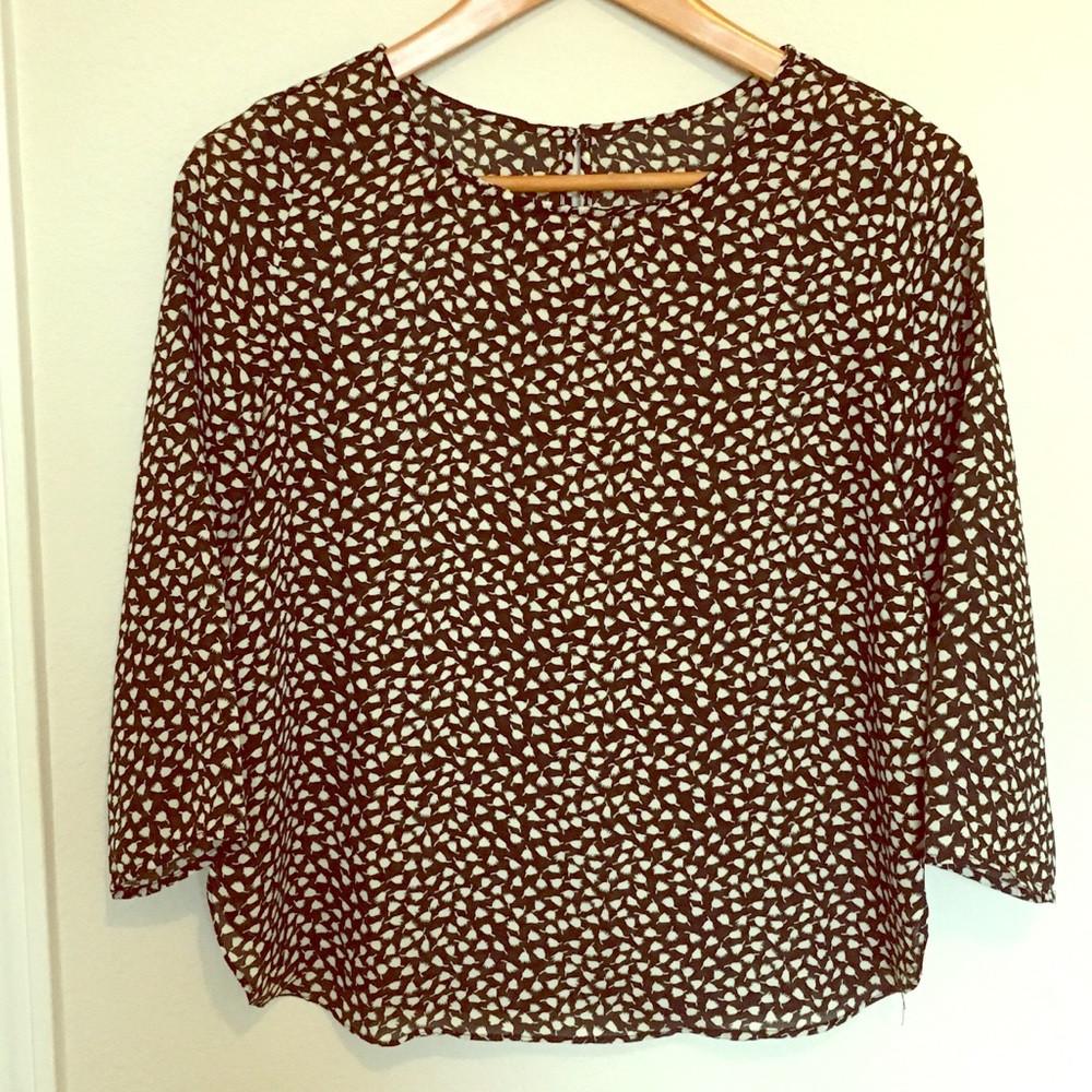 Tulip Print Blouse